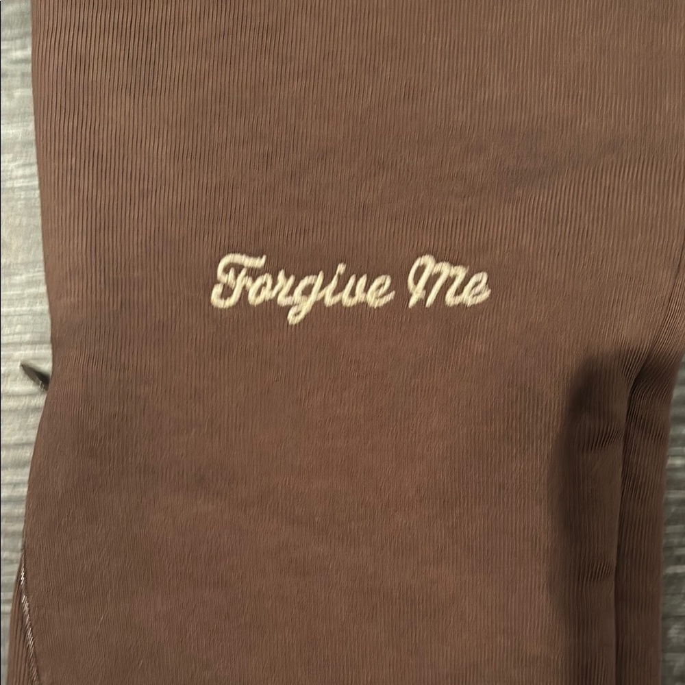 Suma Brown Jogger Pants with Drawstring - Picture 3 of 6